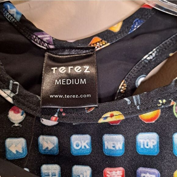 Zara Terez Top bra Size Girls MEDIUM 11" Flat - Picture 3 of 5